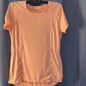 Head Orange Fitted Short Sleeve T-Shirt Size S